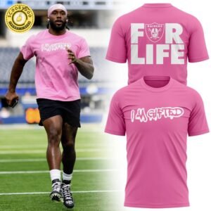 Unisex’s Nike Black Las Vegas Raiders 2024 NFL Crucial Catch Pullover T-shirt, NFL merchandise, awareness campaign.
