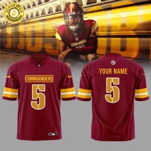 Washington Commanders 2024 Football Jersey – NFL Team Gear