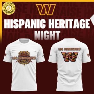 Washington Commanders Limited Edition Hispanic Heritage 2024 T-shirt – NFL Fan Gear