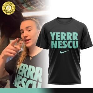 YERRR NESCU x Nike Unisex Black Version Shirt