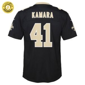 Youth Alvin Kamara New Orleans Saints Nfl Nike Game Team Jersey