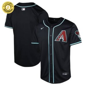 Youth Arizona Diamondbacks Nike Black Alternate Limited Jersey