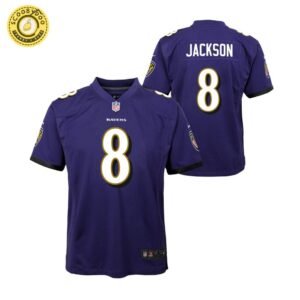 Youth Lamar Jackson Baltimore Ravens Nfl Nike Game Team Jersey