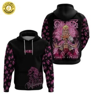 Anime Donquixote Doflamingo Hoodie One Piece