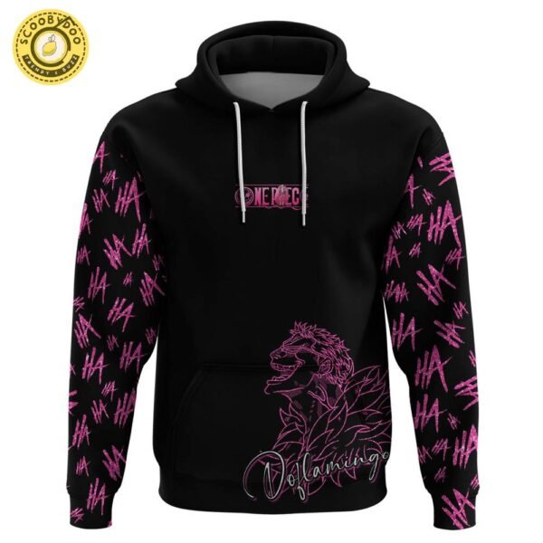 Anime Donquixote Doflamingo Hoodie One Piece