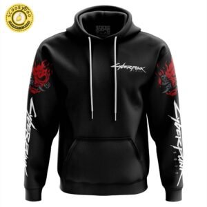Anime Johnny Silverhand Cyberpunk 2077  Hoodie