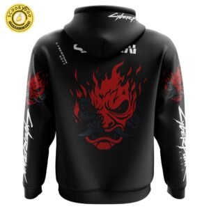 Anime Johnny Silverhand Cyberpunk 2077  Hoodie