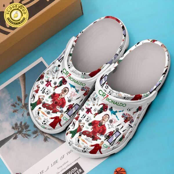 Footwearmerch Cristiano Ronaldo CR7 Crocs Crocband Clogs Shoes