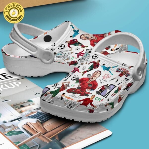 Footwearmerch Cristiano Ronaldo CR7 Crocs Crocband Clogs Shoes