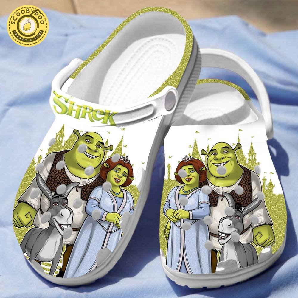 Footwearmerch Shrek Farmily Cartoon Crocs Crocband Clogs Shoes Comfortable For Men Women and Kids Footwearmerch Shrek Farmily Cartoon Crocs Crocband Clogs Shoes Comfortable For Men Women and Kids