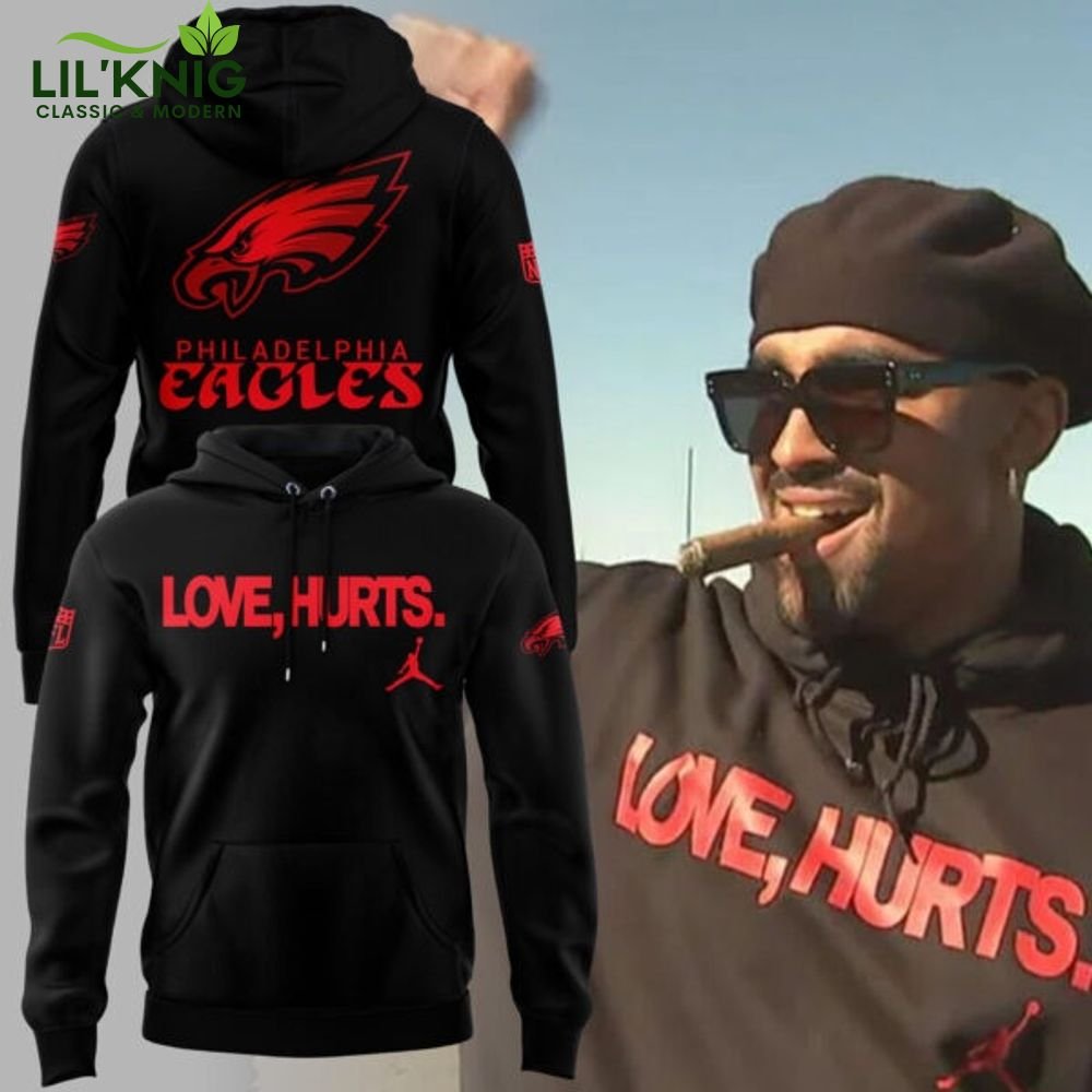 Jalen Hurts Eagles Football Hoodie - Limited Edition Jordan Style Jalen Hurts Eagles Football Hoodie - Limited Edition Jordan Style