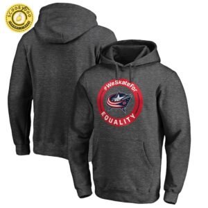 Men’s Columbus Blue Jackets #WeSkateFor Hoodie – Heather Gray