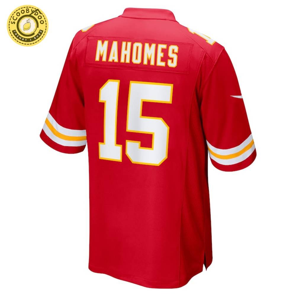 Men's Nike Kansas City Chiefs Patrick Mahomes Super Bowl LIX Red Game Jersey Men's Nike Kansas City Chiefs Patrick Mahomes Super Bowl LIX Red Game Jersey