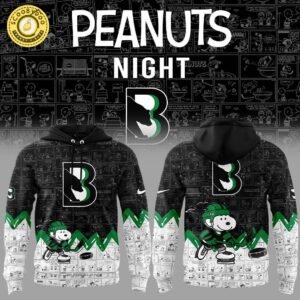 Binghamton Black Bears 75th Anniversary of Peanuts Limited Edition Hoodie