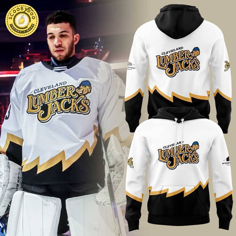 Cleveland Monsters Lumberjacks Throwback Limited Edition Hoodie Cleveland Monsters Lumberjacks Throwback Limited Edition Hoodie