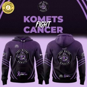 Fort Wayne Komets Fight Cancer Night Limited Edition Hoodie