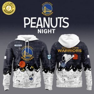 Golden State Warriors 75th Anniversary of Peanuts Hot Limited Edition Hoodie