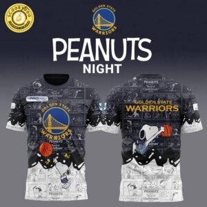 Golden State Warriors 75th Anniversary of Peanuts Limited Edition T-shirt