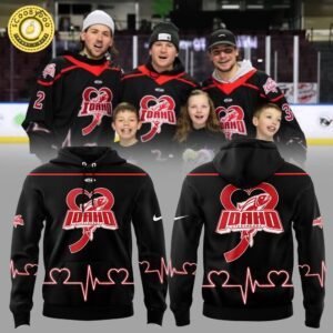 Idaho Steelheads Jayden DeLuca Foundation Hoodie Limited Edition