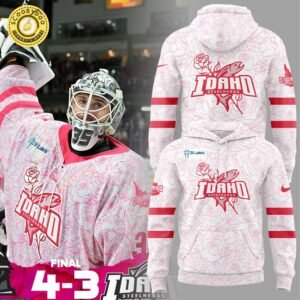 Idaho Steelheads Pink in the Rink Hoodie Limited Edition