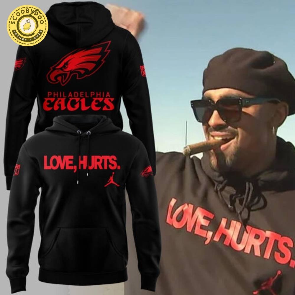 Jalen Hurts Eagles Football Hoodie - Limited Edition Jordan Style Jalen Hurts Eagles Football Hoodie - Limited Edition Jordan Style
