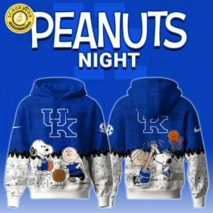 Kentucky Wildcats NCAA x 75th Anniversary of Peanuts Limited Edition Hoodie 2025