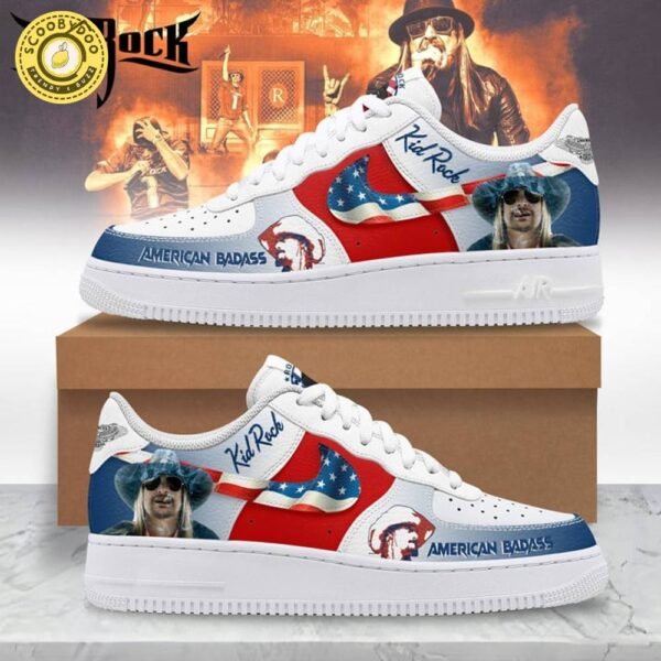 Limited Edition AF1 Kid Rock American Badass Sneakers