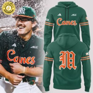 Limited Edition Miami Hurricanes Baseball Hoodie 2025