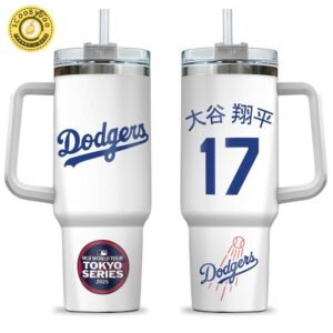 Los Angeles Baseball 40oz Tumbler 2025 MLB World Tour Tokyo Series
