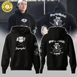 Los Angeles Kings x Japangeles Black Hoodie Limited Edition