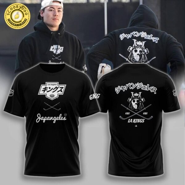 Los Angeles Kings x Japangeles Black T-shirt Limited Edition 2025