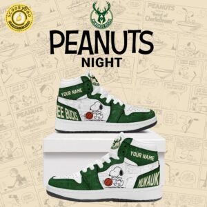 Milwaukee Bucks 75th Anniversary of Peanuts Limited Edition Sweatshirt