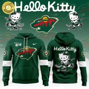 Minnesota Wild x Hello Kitty Night Limited Edition Hoodie