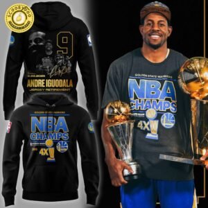 NBA Andre Iguodala 9 Forever Limited Edition Hoodie