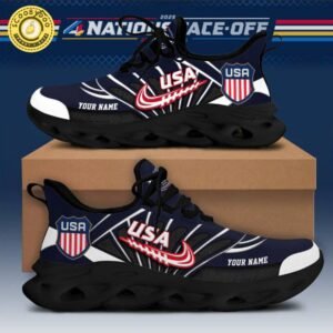 NHL 4 Nations USA Personalized Max Soul Shoes Limited Edition