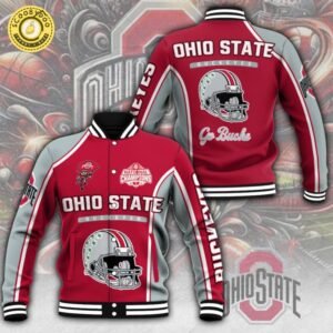 Ohio State Buckeyes National Champion Football Varsity Jacket Limited Edition