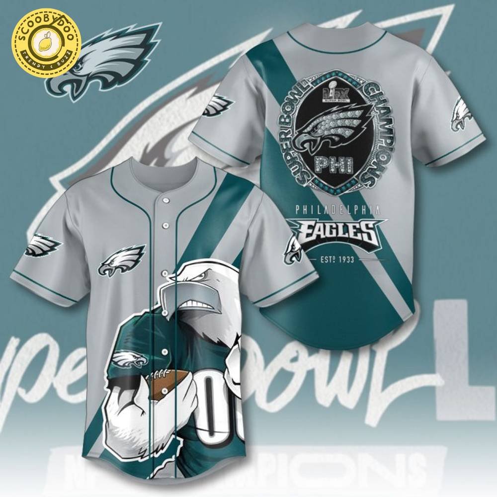 Philadelphia Eagles Baseball Jersey Limited Edition Philadelphia Eagles Baseball Jersey Limited Edition