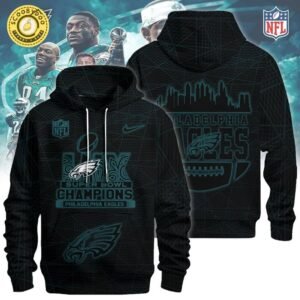 Philadelphia Eagles Super Bowl LIX Champions Hoodie – Fan Edition Limited Release