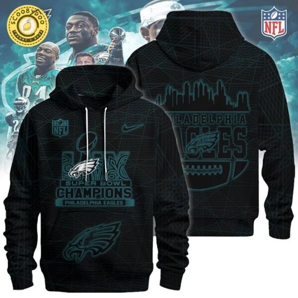 Philadelphia Eagles Super Bowl LIX Champions Hoodie – Fan Edition Limited Release