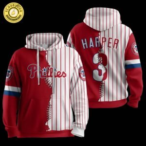 Philadelphia Harper Baseball Hoodie Unisex – Custom Name Personalization