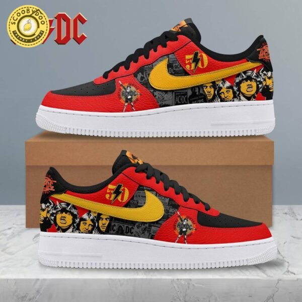 Premium AC/DC AF1 Sneakers Limited Edition