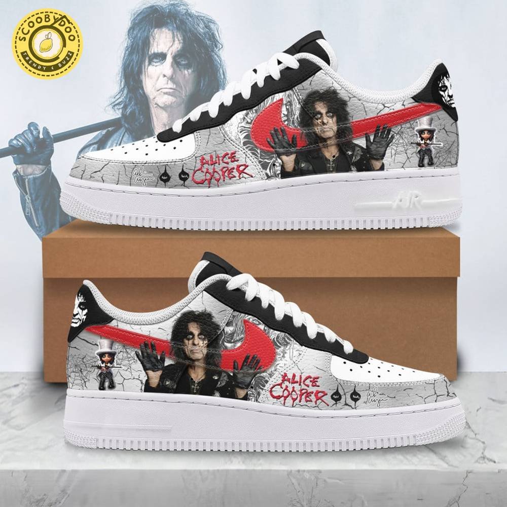 Premium Alice Cooper AF1 Sneakers Limited Edition Premium Alice Cooper AF1 Sneakers Limited Edition