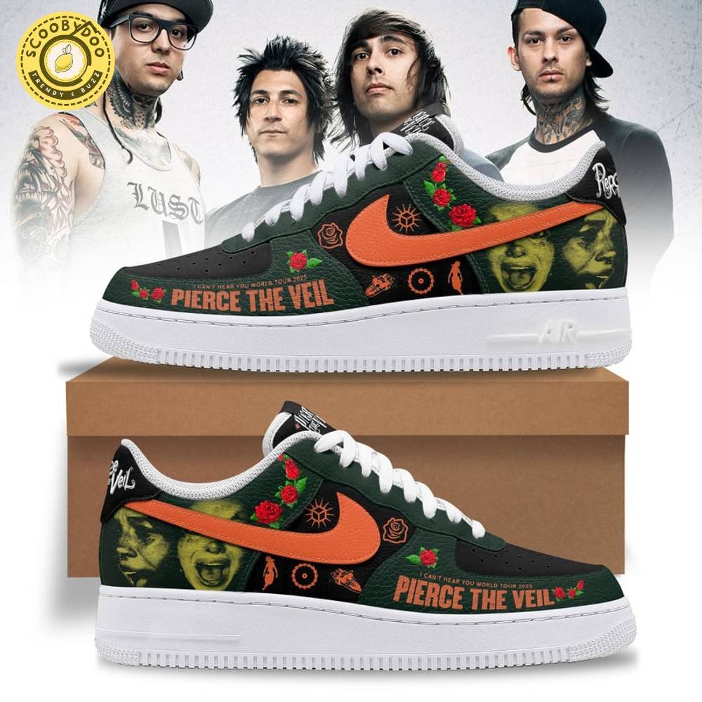 Premium Pierce the Veil AF1 Sneakers Limited Edition Premium Pierce the Veil AF1 Sneakers Limited Edition