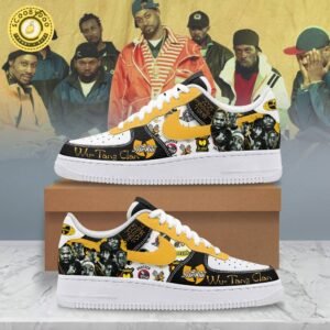 Premium Wu-Tang Clan AF1 Sneakers Limited Edition