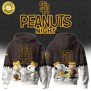 San Diego Padres MLB x 75th Anniversary of Peanuts Limited Edition Hoodie 2025