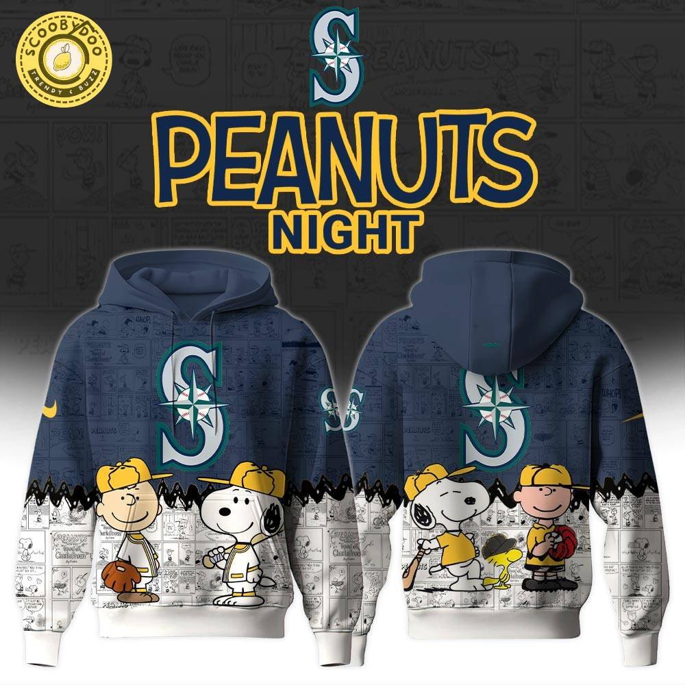 Seattle Mariners MLB x 75th Anniversary of Peanuts Limited Edition Hoodie 2025 Seattle Mariners MLB x 75th Anniversary of Peanuts Limited Edition Hoodie 2025