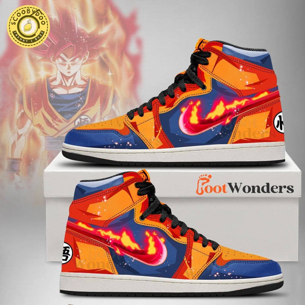 Super Saiyan God Dragon Ball AJ1 Shoes Limited Edition Super Saiyan God Dragon Ball AJ1 Shoes Limited Edition