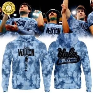UCLA Mens Basketball Bill Walton Tie-Dye Hoodie Limited Edition
