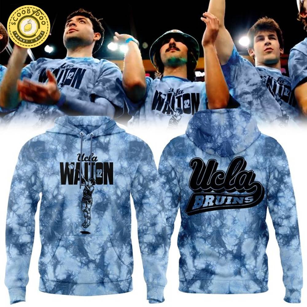 UCLA Mens Basketball Bill Walton Tie-Dye Hoodie Limited Edition UCLA Mens Basketball Bill Walton Tie-Dye Hoodie Limited Edition