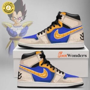 Vegeta Dragon Ball AJ1 Shoes Limited Edition